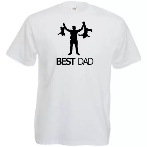 Humor-paródia Best DAD férfi rövid ujjú póló