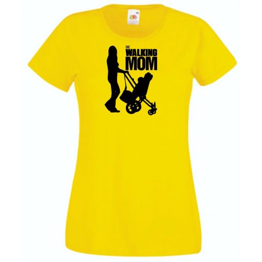 Humor Walking MOM női rövid ujjú póló