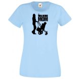 Humor Walking MOM női rövid ujjú póló