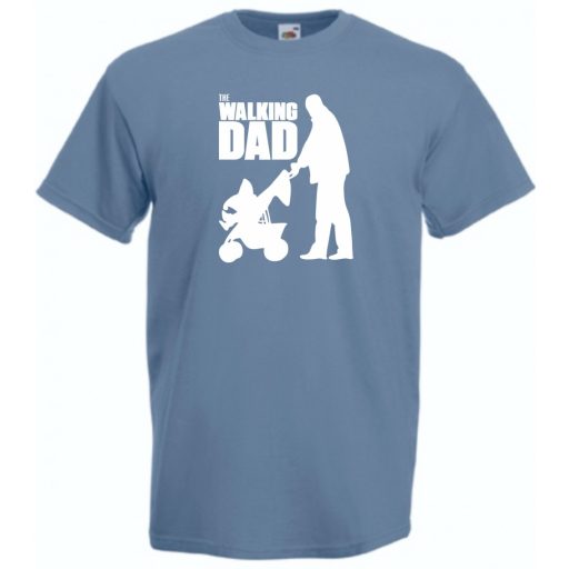 Humor Walking DAD férfi rövid ujjú póló