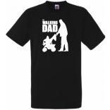 Humor Walking DAD férfi rövid ujjú póló