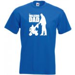 Humor Walking DAD férfi rövid ujjú póló