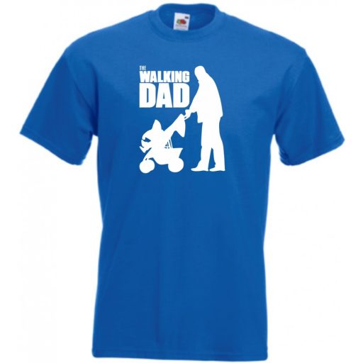 Humor Walking DAD férfi rövid ujjú póló