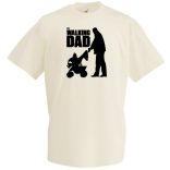 Humor Walking DAD férfi rövid ujjú póló