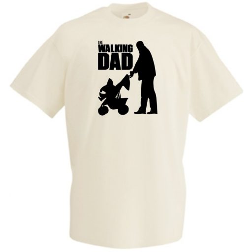 Humor Walking DAD férfi rövid ujjú póló