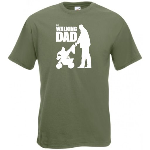 Humor Walking DAD férfi rövid ujjú póló