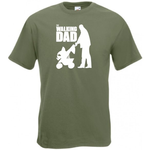 Humor Walking DAD férfi rövid ujjú póló
