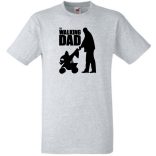 Humor Walking DAD férfi rövid ujjú póló