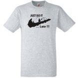 Humor Just Do It ... Late férfi rövid ujjú póló
