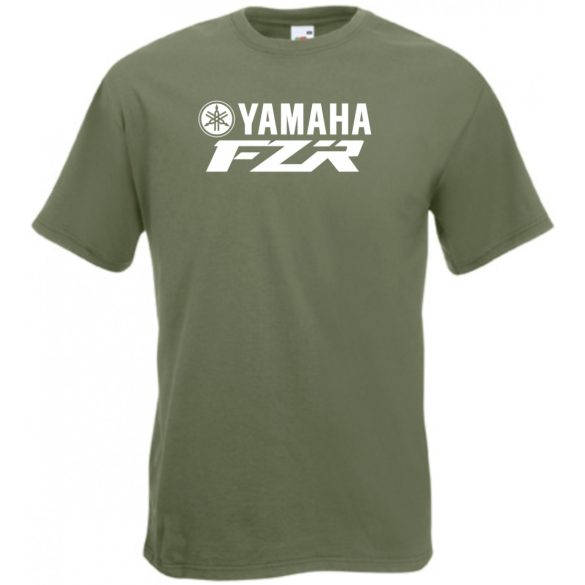 Motor fan Yamaha FZR férfi rövid ujjú póló