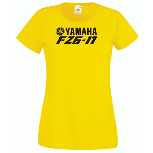 Motor fan Yamaha FZ6-N női rövid ujjú póló