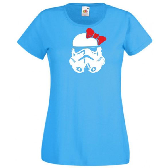 Humor - Elegáns harcos női rövid ujjú póló