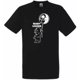 SW Humor Baby Lord Vader férfi rövid ujjú póló