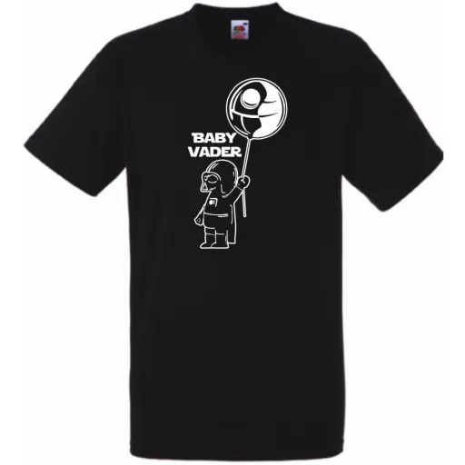SW Humor Baby Lord Vader férfi rövid ujjú póló