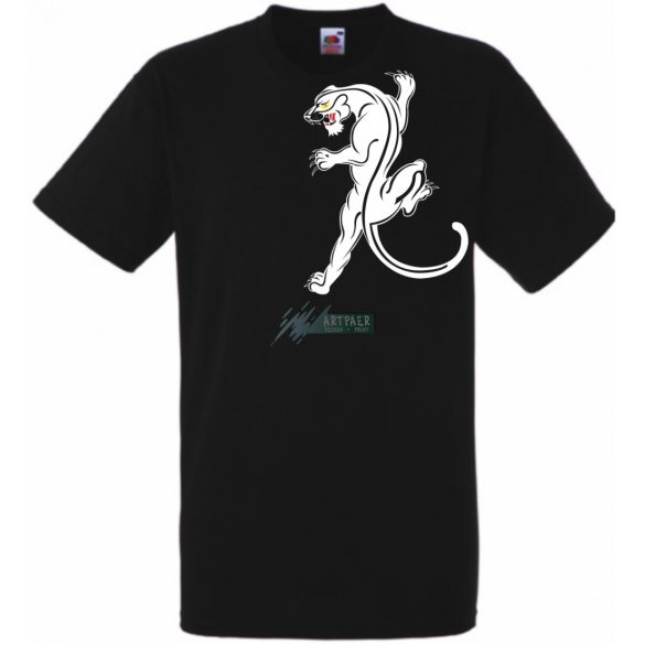 Black Panther férfi rövid ujjú póló