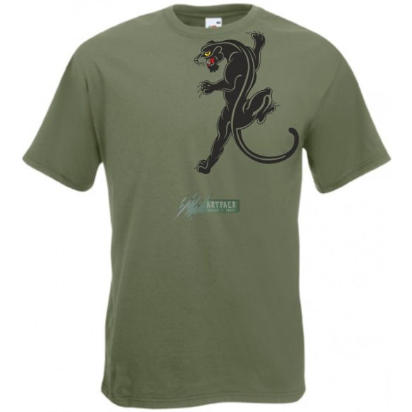 Black Panther férfi rövid ujjú póló