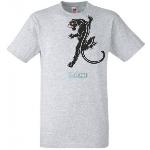 Black Panther férfi rövid ujjú póló