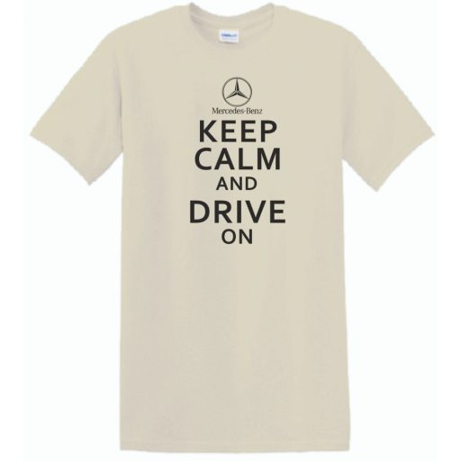Keep Calm Styled auto fan férfi rövid ujjú póló