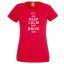 Keep Calm Styled Mazda autó fan női rövid ujjú póló