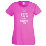 Keep Calm Styled Mazda autó fan női rövid ujjú póló