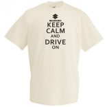 Keep Calm Styled Suzuki autó fan férfi rövid ujjú póló