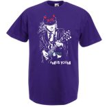 Legendás gitáros ördög - Angust Young férfi rövid ujjú póló