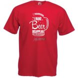 Én el tudom tüntetni a sört, neked mi a szuper erőd? - angol férfi rövid ujjú póló