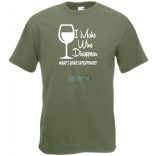 Én el tudom tüntetni a bort - Neked mi a szuper erőd? -B férfi rövid ujjú póló