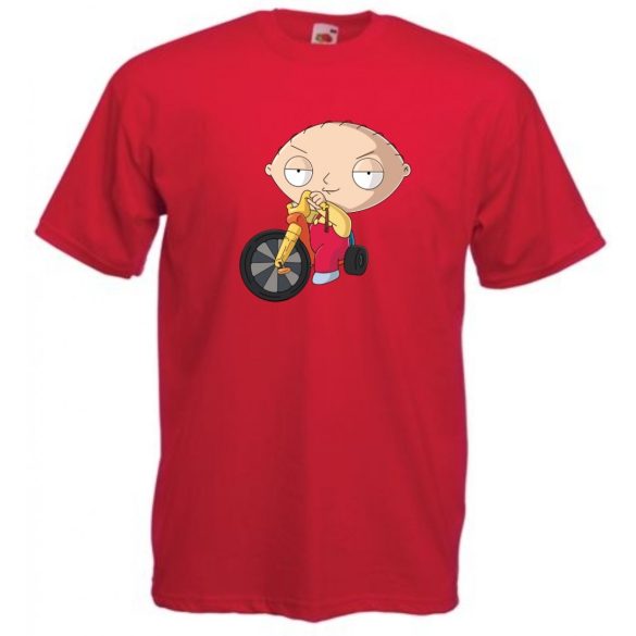 Stewie biciklizik gyerek rövid ujjú póló