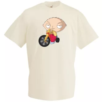Stewie biciklizik férfi rövid ujjú póló