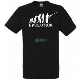 Horgász Evolúció -A férfi rövid ujjú póló