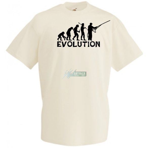 Horgász Evolúció -A férfi rövid ujjú póló