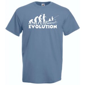 Horgász Evolúció -B férfi rövid ujjú póló