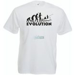 Horgász Evolúció -B férfi rövid ujjú póló