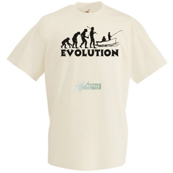 Horgász Evolúció -B férfi rövid ujjú póló