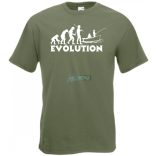 Horgász Evolúció -B férfi rövid ujjú póló