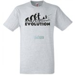 Horgász Evolúció -B férfi rövid ujjú póló