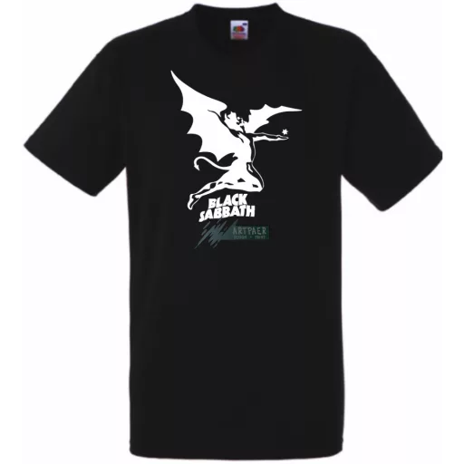 Retro Angyal - Ördög -B férfi rövid ujjú póló