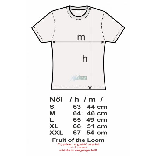 I Love You - EKG -A női rövid ujjú póló
