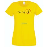 I Love You - EKG -C női rövid ujjú póló