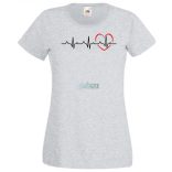 I Love You - EKG -C női rövid ujjú póló