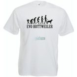 Evolúció Rottweiler férfi rövid ujjú póló