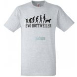 Evolúció Rottweiler férfi rövid ujjú póló