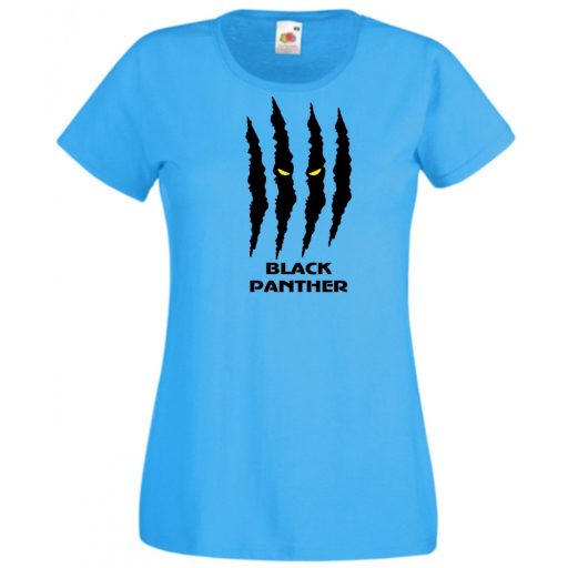 Hősök Black Panther karom női rövid ujjú póló