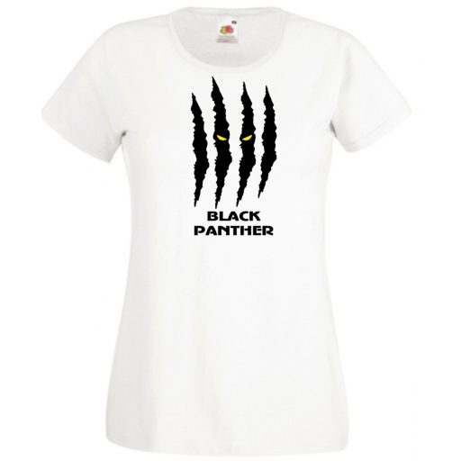 Hősök Black Panther karom női rövid ujjú póló