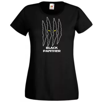 Hősök Black Panther karom női rövid ujjú póló