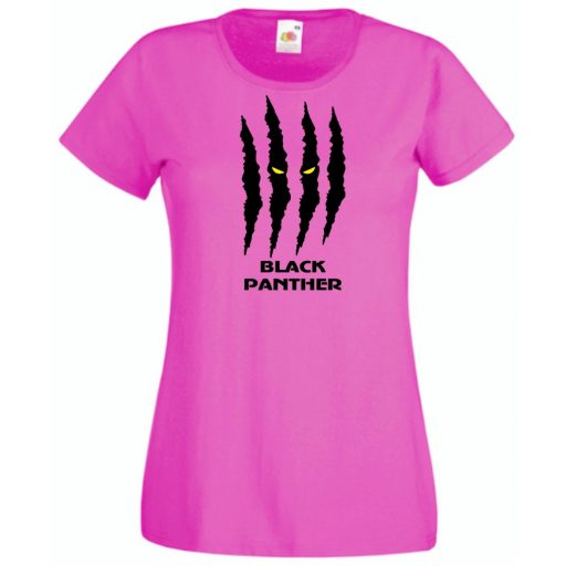 Hősök Black Panther karom női rövid ujjú póló