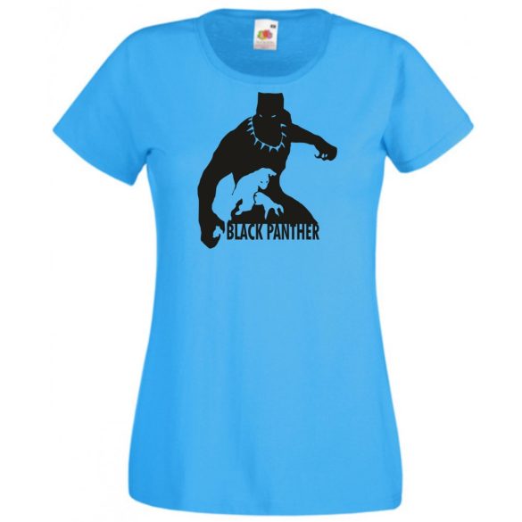 Hősök Black Panther minima női rövid ujjú póló