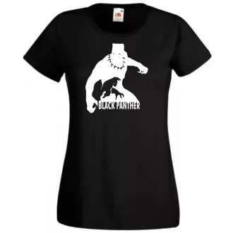 Hősök Black Panther minima női rövid ujjú póló