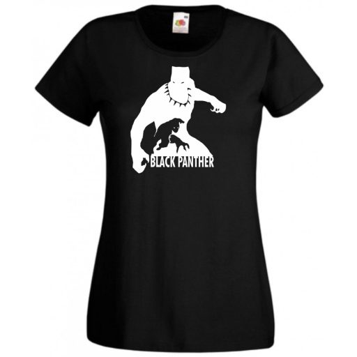 Hősök Black Panther minima női rövid ujjú póló